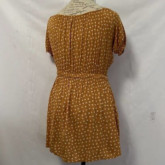 FAITHFULL THE BRAND REVOLVE JARDIM PRINTED SCOOP NECK DRESS SIZE‎ 4 - Picture 4 of 10
